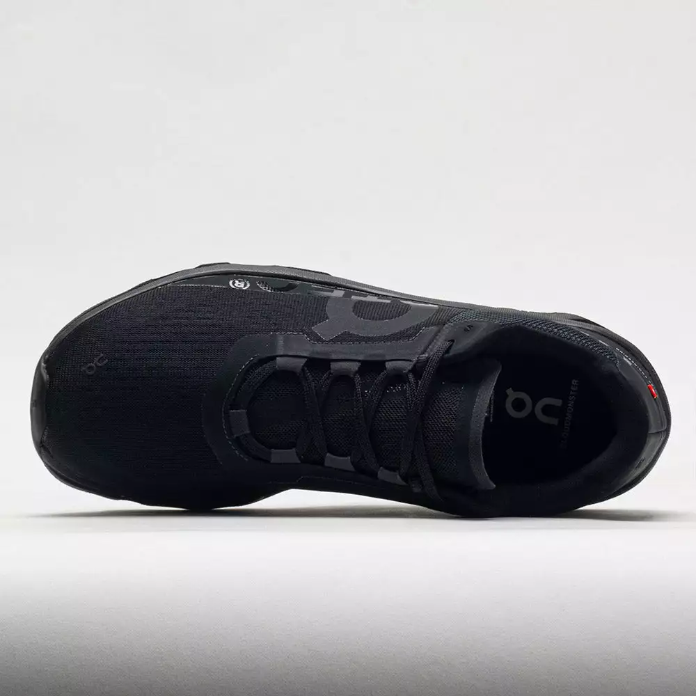 On Running On Cloudmonster Men's All Black 5 On Running On Cloudmonster Men's All Black - Image 3