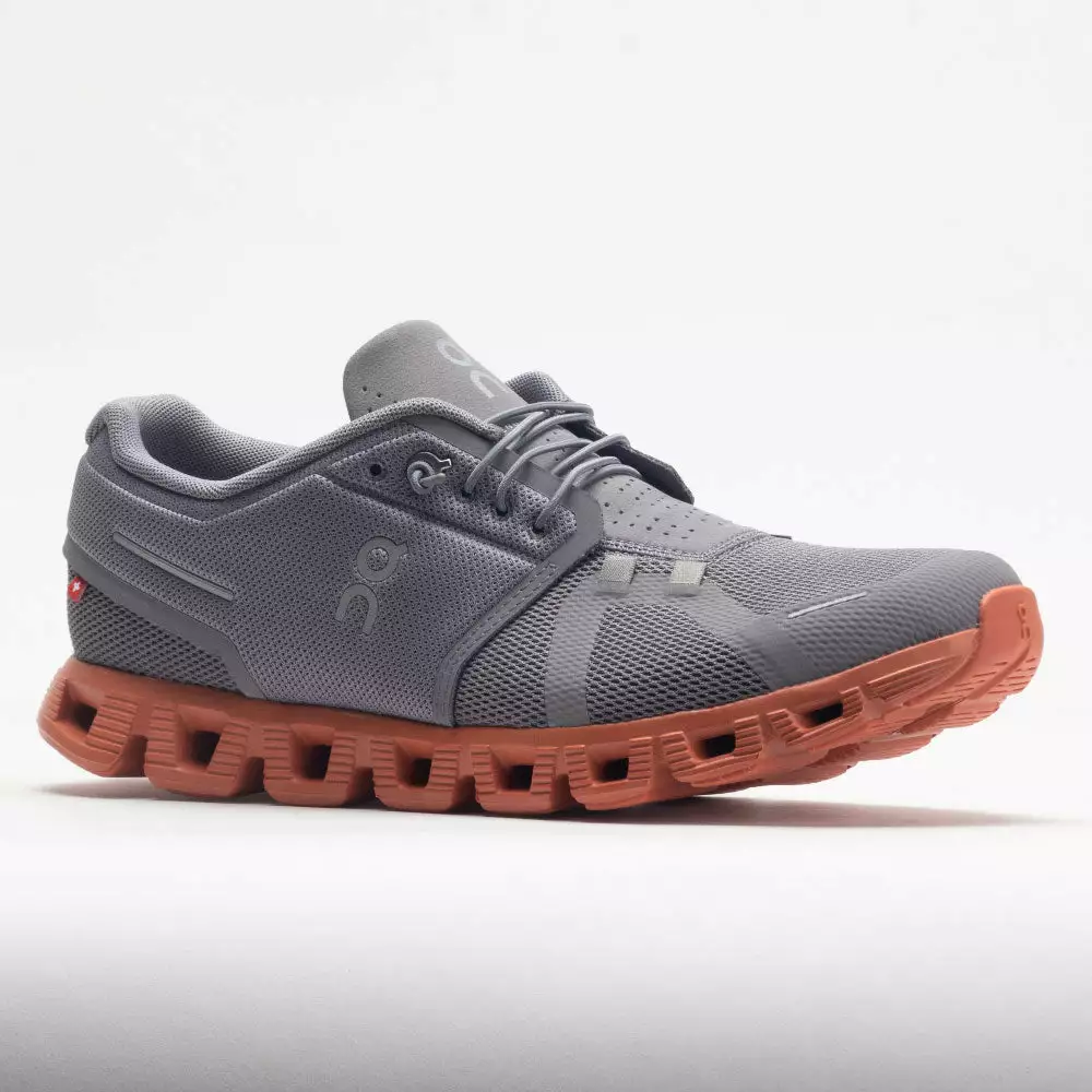 On Running On Cloud 5 Men's Zinc/Canyon 7 On Running On Cloud 5 Men's Zinc/Canyon - Image 5