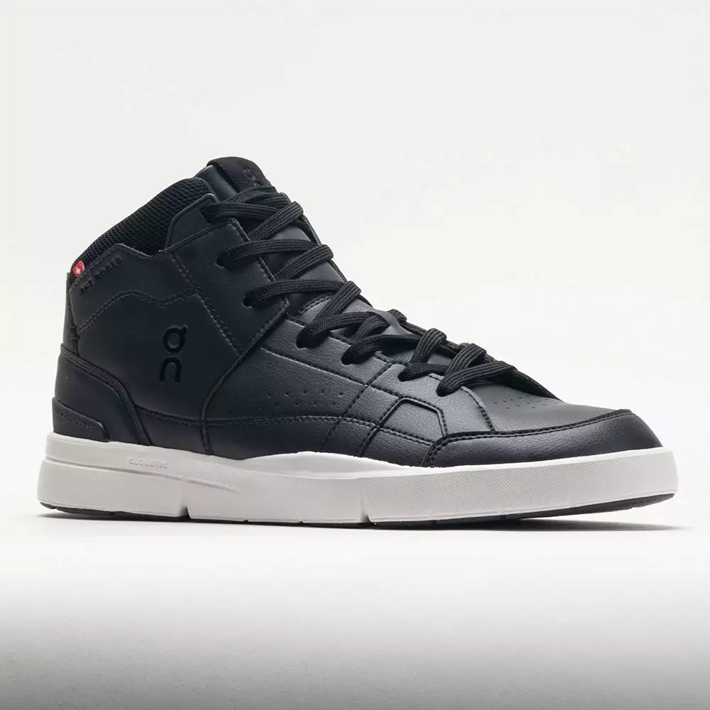 On Running On The Roger Clubhouse Mid Men's Black/Eclipse 7 On Running On The Roger Clubhouse Mid Men's Black/Eclipse - Image 5