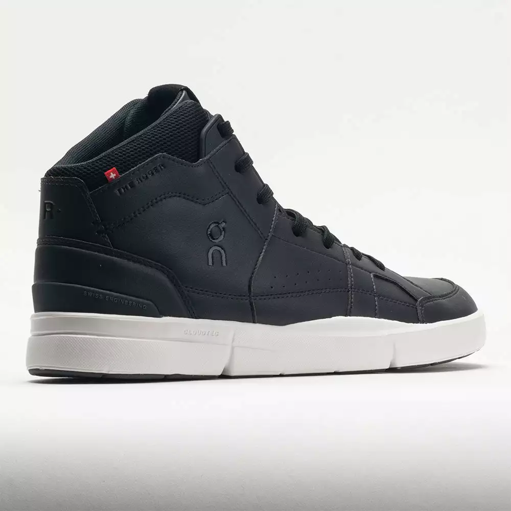 On Running On The Roger Clubhouse Mid Men's Black/Eclipse 8 On Running On The Roger Clubhouse Mid Men's Black/Eclipse - Image 6