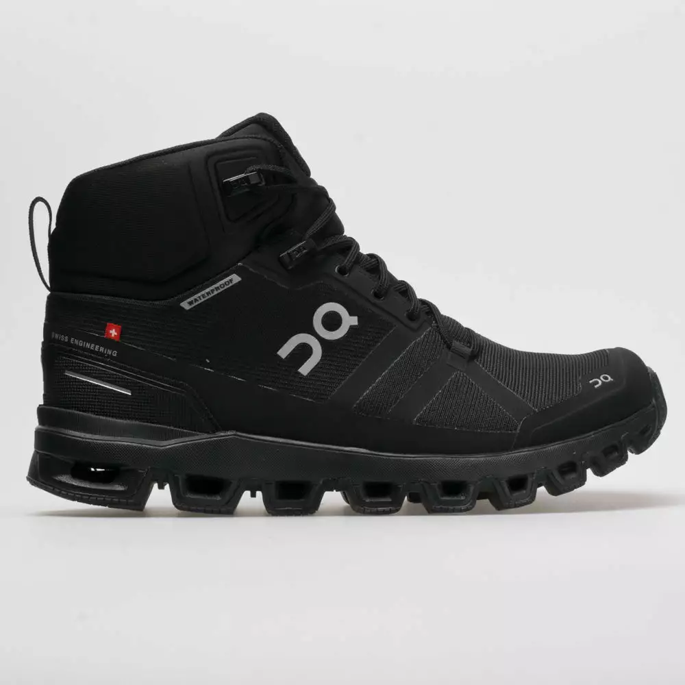 On Running On Cloudrock Waterproof Men's All Black 3 On Running On Cloudrock Waterproof Men's All Black